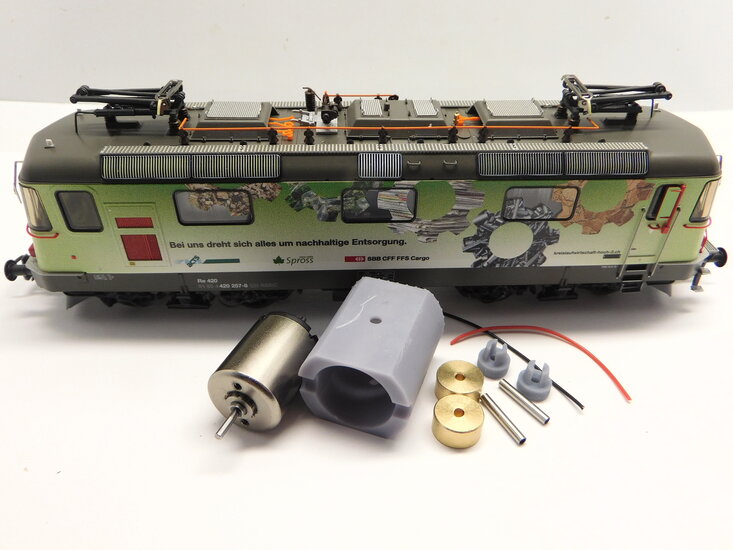 Micromotor HR050C Roco Re 4/4 II, Re 420, Re 421