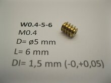 micromotor wormwiel Replacement for Minitrix locos with our 1,5 mm axle adapters (Brass)
