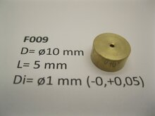 micromotor vliegwiel F009 ø10 x 5 x ø1 mm