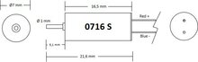 Micromotor 0716S motor 7x16 - single shaft