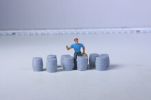 modelhuizen.nl 2023011 N Regen tonnen 10 stuks
