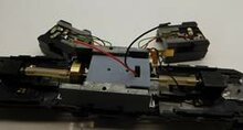 micromotor HR026F motor ombouwset voor Roco E 91