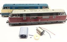 micromotor HP001F motor ombouwset voor Piko BR 101, BR 103, BR 110, BR 111, BR 112, BR 118, BR 120, BR 132, BR 140, BR 141, BR 142, BR 143, BR 146, BR 147, BR 150, BR 151, BR 152, BR 182, BR 185, BR 187, BR 189, BR 191, Br 193, BR 194, BR 216, BR 218, BR 220, BR 221, BR 232, BR 245, Br 247, BR 285, BR 752, EP 5, ES64U2, Herkules ER 20, ICE, Ludmilla, TRAXX, Vectron E 10, E 18, E 40, E 41, E 50, E 52, E 91, E 94, V 160, V 180, V 200 DR BR 118, BR 119, BR 120, BR 130, BR 131, BR 212, BR 229, DR BR 243, ÖBB Rh 1010, Rh 1016, Rh 1041, Rh 1044, Rh 1118, Rh 1144, Rh 1216, Rh 2016 PKP EP08, ET21, ET22, ET41, EU06, EU07, ST44, SU 45, SU46 SBB Re 474, Re 482, Re 484, Re 486, BLS Re 485 SNCB Reeks 20, Reeks 120, Reeks 2800 SNCF BB 17000, BB 25000, BB 25500, BB 8634, BB 67400, CC 25000 CSD S499, CSD T679, DSB EB 3200, FS E.494, Gysev Rh 648, MAV V43, MAV M62, MAV Rh 1047
