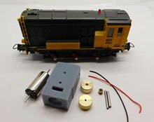 micromotor HR011F motor ombouwset voor Roco NS 500 / 600, Hippel (Oude model zonder digitale interface)