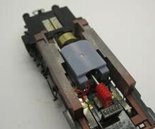 micromotor HR006F HO motor ombouwset voor Roco 43277, 43279, 43324 43325, 43526, 62233 62334 62335 62236, 63275 63276 63277 63278, 72258, 73017