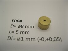 micromotor vliegwiel F004 ø8 x 5 x ø1 mm