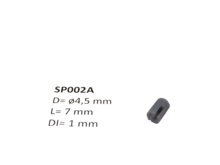 micromotor SP002A &oslash; 4,5 x 7 - &oslash; 1 mm Kardankupplungshalter