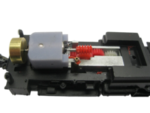 micromotor HR004F HO motor ombouwset voor Roco K&ouml;f III New Model with digital interface  (Until 2013)