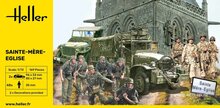 Heller 50327 Sainte-Mère-Eglise Bouwpakket Schaal 1:72