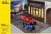 Heller 50330 Diorama Splendid Hotel Bouwpakket Schaal 1:24