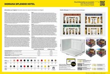 Heller 52330 STARTER KIT Diorama Splendid Hotel Bouwpakket Schaal 1:24