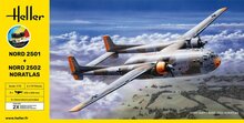 Heller 55374 STARTER KIT Nord 2501 + Nord 2502 "NORATLAS" TWINSET Bouwpakket Schaal 1:72