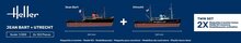 Heller 55602 STARTER KIT JEAN BART + UTRECHT Twinset Bouwpakket Schaal 1:200