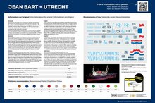 Heller 55602 STARTER KIT JEAN BART + UTRECHT Twinset Bouwpakket Schaal 1:200