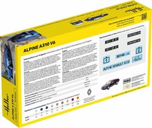 Heller 56146 STARTER KIT Alpine A310 Bouwpakket Schaal 1:43