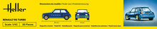 Heller 56150 STARTER KIT Renault R5 Turbo Bouwpakket Schaal 1:43