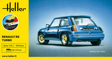 Heller 56150 STARTER KIT Renault R5 Turbo Bouwpakket Schaal 1:43