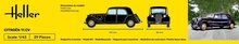 Heller 56159 STARTER KIT Citroen 11 CV Bouwpakket Schaal 1:43