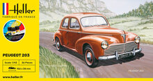 Heller 56160 STARTER KIT Peugeot 203 Bouwpakket Schaal 1:43