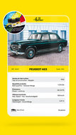 Heller 56161 STARTER KIT Peugeot 403 Bouwpakket Schaal 1:43