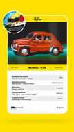 Heller 56174 STARTER KIT Renault 4 CV Bouwpakket Schaal 1:43