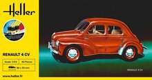 Heller 56174 STARTER KIT Renault 4 CV Bouwpakket Schaal 1:43