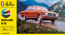 Heller 56176 STARTER KIT K70 Bouwpakket Schaal 1:43