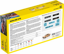 Heller 56176 STARTER KIT K70 Bouwpakket Schaal 1:43