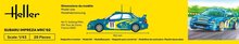 Heller 56199 STARTER KIT Impreza WRC'02 Bouwpakket Schaal 1:43