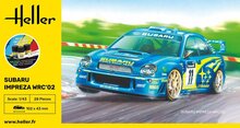 Heller 56199 STARTER KIT Impreza WRC'02 Bouwpakket Schaal 1:43