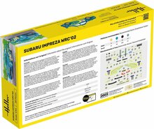 Heller 56199 STARTER KIT Impreza WRC'02 Bouwpakket Schaal 1:43