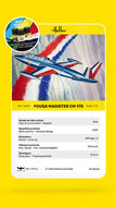 Heller 56220 STARTER KIT Fouga Magister CM 170 Bouwpakket Schaal 1:72