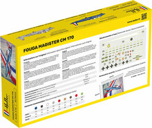 Heller 56220 STARTER KIT Fouga Magister CM 170 Bouwpakket Schaal 1:72