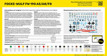Heller 56235 STARTER KIT FW 190 A5/A8/F8 Bouwpakket Schaal 1:72