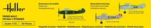 Heller 56238 STARTER KIT Focke Wulf Stosser Bouwpakket Schaal 1:72