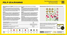 Heller 56247 STARTER KIT PZL 23 Karas Bouwpakket Schaal 1:72