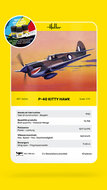Heller 56266 STARTER KIT P-40 Kitty Hawk Bouwpakket Schaal 1:72