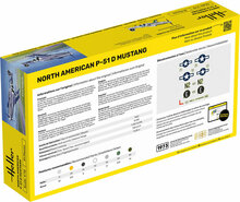 Heller 56268 STARTER KIT P-51 Mustang Bouwpakket Schaal 1:72