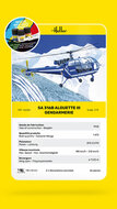 Heller 56286 STARTER KIT SA 316 Alouette III Gendarmerie Bouwpakket Schaal 1:72