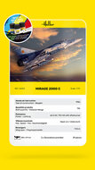 Heller 56303 STARTER KIT Mirage 2000 C Bouwpakket Schaal 1:72