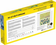Heller 56371 STARTER KIT SU-27 UB/P Ukraine Bouwpakket Schaal 1:72