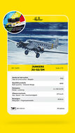 Heller 56380 STARTER KIT Ju-52/3m Bouwpakket Schaal 1:72