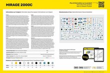 Heller 56426 STARTER KIT Mirage 2000 C Bouwpakket Schaal 1:48
