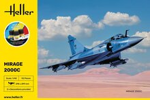 Heller 56426 STARTER KIT Mirage 2000 C Bouwpakket Schaal 1:48