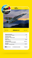Heller 56493 STARTER KIT Mirage IV P Bouwpakket Schaal 1:48