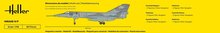 Heller 56493 STARTER KIT Mirage IV P Bouwpakket Schaal 1:48