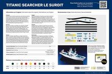 Heller 56615 STARTER KIT Titanic Searcher Le Suroit Bouwpakket Schaal 1:200