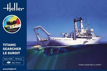 Heller 56615 STARTER KIT Titanic Searcher Le Suroit Bouwpakket Schaal 1:200