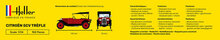 Heller 56702 STARTER KIT Citroen Trefle Bouwpakket Schaal 1:24