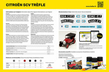 Heller 56702 STARTER KIT Citroen Trefle Bouwpakket Schaal 1:24